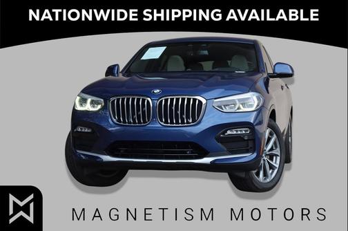 Phytonic Blue Metallic 2019 BMW X4 xDrive30i