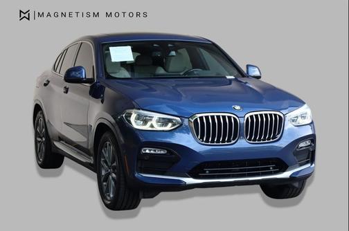 Phytonic Blue Metallic 2019 BMW X4 xDrive30i