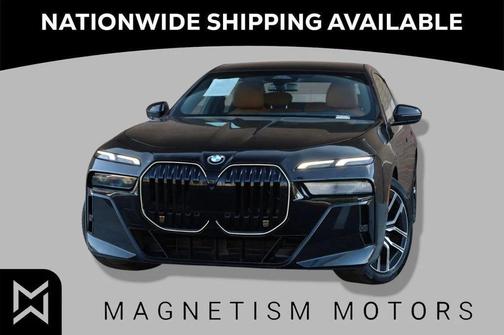 Black Sapphire Metallic 2024 BMW 740 740i