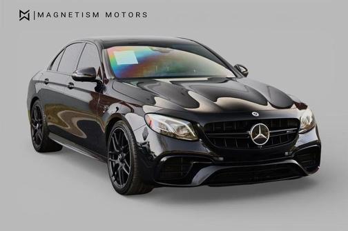 Black 2018 Mercedes-Benz AMG E 63 S 4MATIC
