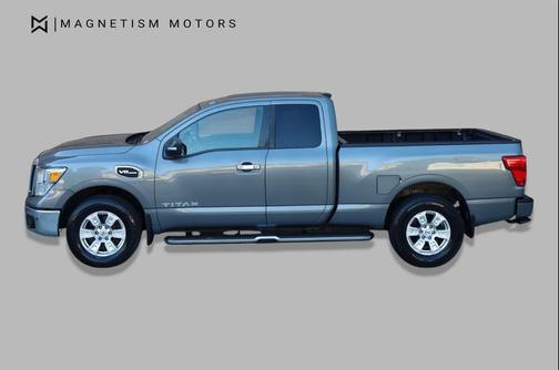 Gun Metallic 2017 Nissan Titan SV
