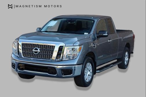 Gun Metallic 2017 Nissan Titan SV