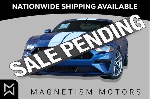 Lightning Blue Metallic 2018 Ford Mustang GT