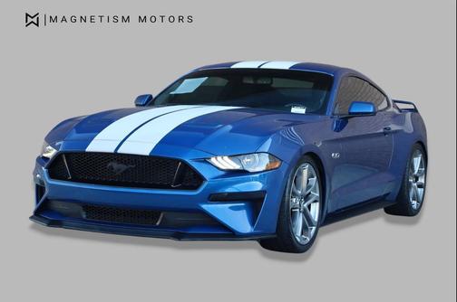 Lightning Blue Metallic 2018 Ford Mustang GT