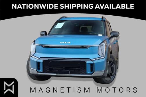 Ocean Blue Matte 2024 Kia EV9 GT-Line
