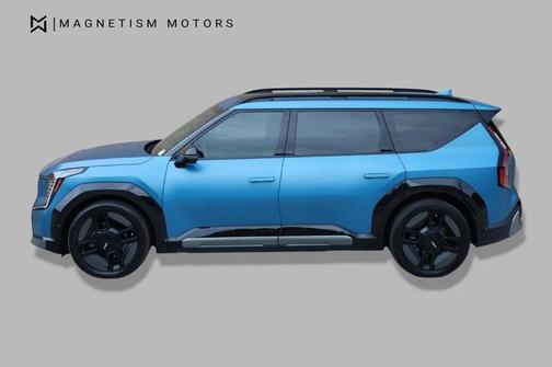 Ocean Blue Matte 2024 Kia EV9 GT-Line