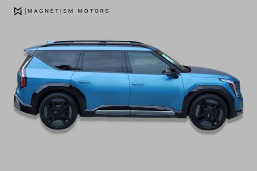 Ocean Blue Matte 2024 Kia EV9 GT-Line