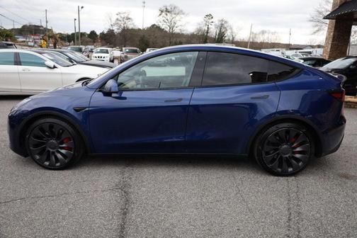 Deep Blue Metallic 2020 Tesla Model Y Performance Dual Motor All-Wheel Drive