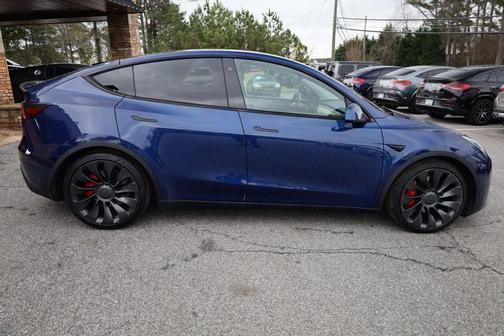 Deep Blue Metallic 2020 Tesla Model Y Performance Dual Motor All-Wheel Drive