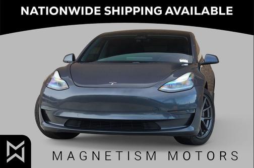 Midnight Silver Metallic 2021 Tesla Model 3 Standard Range Plus