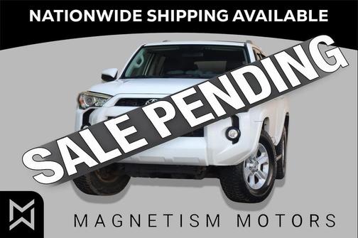 Super White 2016 Toyota 4Runner SR5