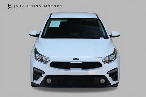 Clear White 2021 Kia Forte LXS