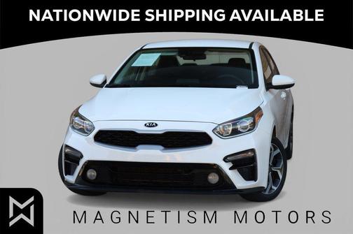 Clear White 2021 Kia Forte LXS