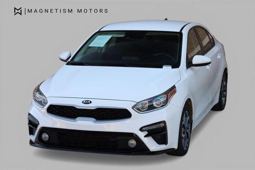 Clear White 2021 Kia Forte LXS