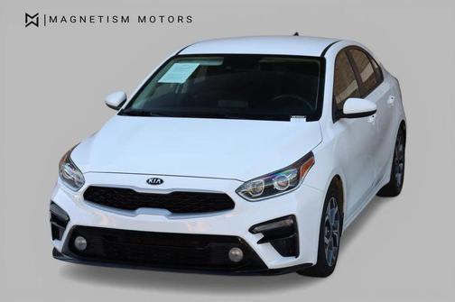 Clear White 2021 Kia Forte LXS