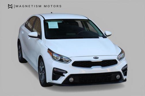 Clear White 2021 Kia Forte LXS