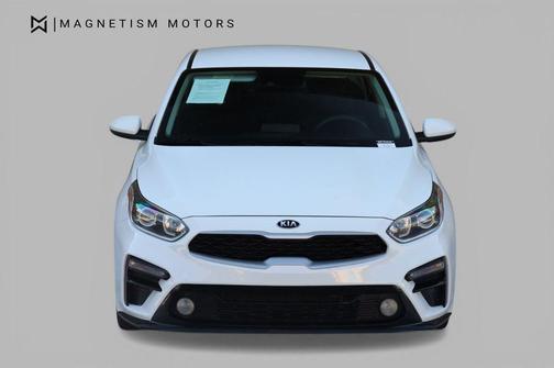 Clear White 2021 Kia Forte LXS