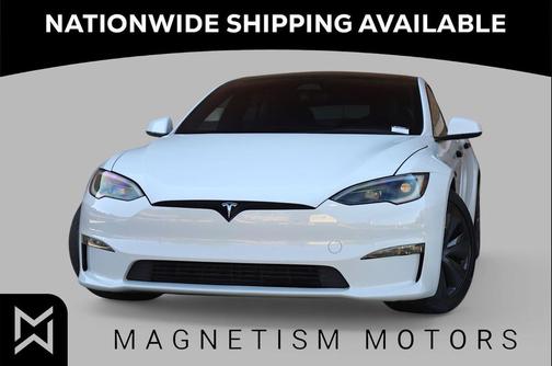 Pearl White Multi-Coat 2022 Tesla Model S Dual Motor All-Wheel Drive