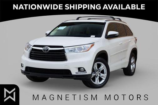 Blizzard Pearl 2015 Toyota Highlander Limited