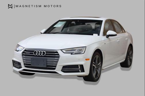Glacier White Metallic 2017 Audi A4 2.0T Premium Plus
