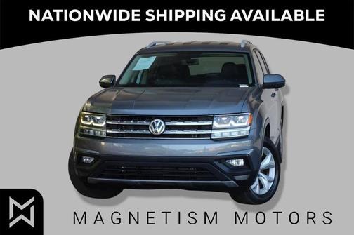 Platinum Gray Metallic 2019 Volkswagen Atlas 3.6L SE