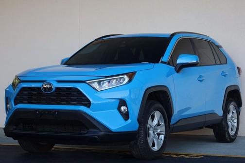 Blue Flame 2019 Toyota RAV4 XLE