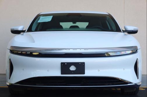 Stellar White Metallic 2025 Lucid Air Touring