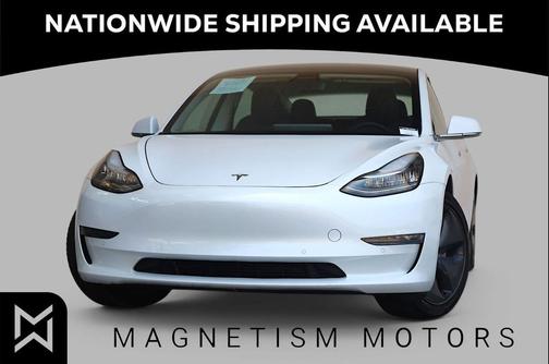 Pearl White Multi-Coat 2020 Tesla Model 3 Standard Range Plus