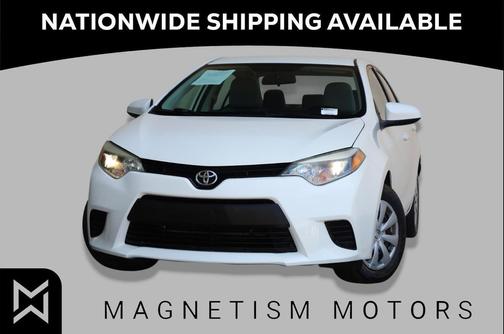 Blizzard Pearl 2014 Toyota Corolla LE
