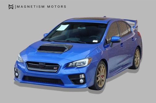 WR Blue Pearl 2015 Subaru WRX STI Limited