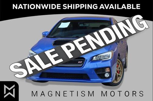 WR Blue Pearl 2015 Subaru WRX STI Limited