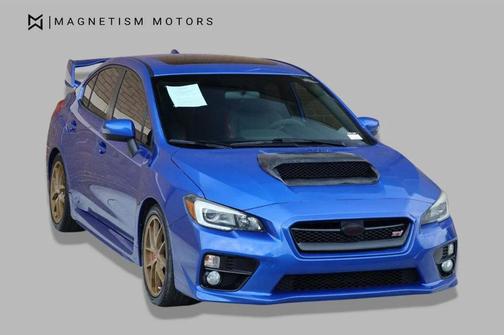 WR Blue Pearl 2015 Subaru WRX STI Limited