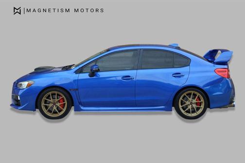 WR Blue Pearl 2015 Subaru WRX STI Limited
