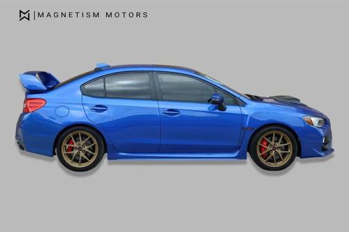 WR Blue Pearl 2015 Subaru WRX STI Limited