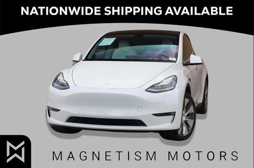 Pearl White Multi-Coat 2021 Tesla Model Y Long Range Dual Motor All-Wheel Drive