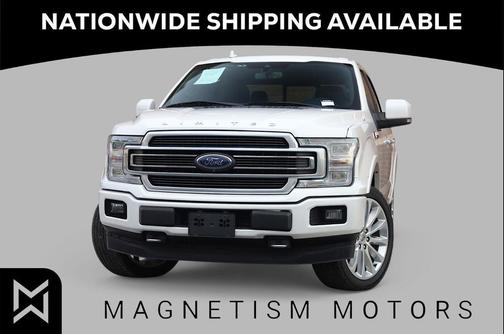 White Platinum Metallic Tri-Coat 2018 Ford F-150 Limited