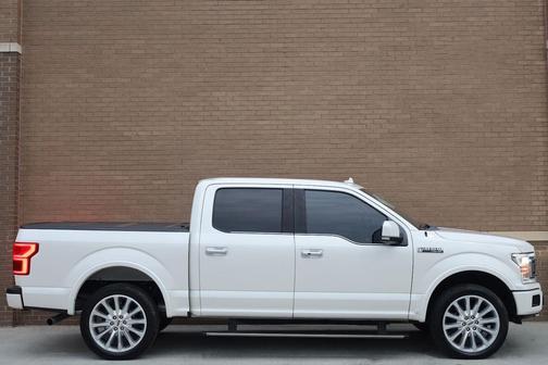 White Platinum Metallic Tri-Coat 2018 Ford F-150 Limited