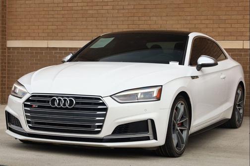 Glacier White Metallic 2018 Audi S5 3.0T Premium Plus