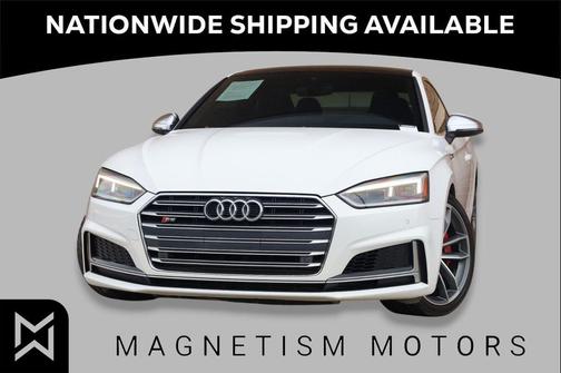 Glacier White Metallic 2018 Audi S5 3.0T Premium Plus