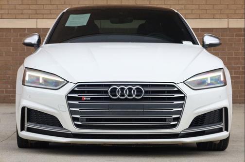 Glacier White Metallic 2018 Audi S5 3.0T Premium Plus