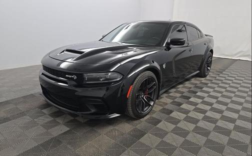 Pitch Black Clearcoat 2023 Dodge Charger SRT Hellcat Widebody Jailbreak
