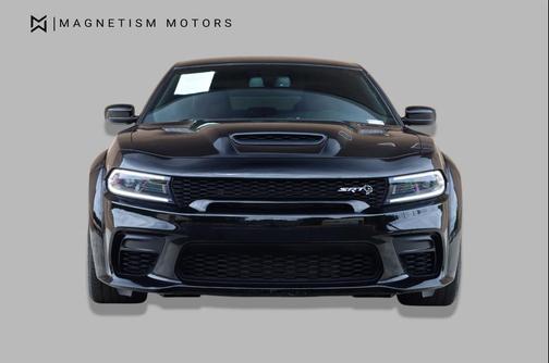 Pitch Black Clearcoat 2023 Dodge Charger SRT Hellcat Widebody Jailbreak