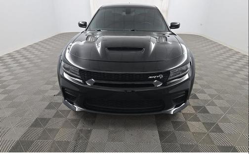 Pitch Black Clearcoat 2023 Dodge Charger SRT Hellcat Widebody Jailbreak