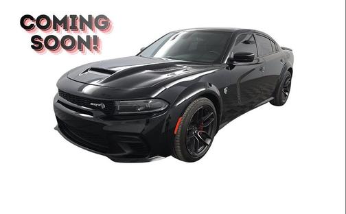 Pitch Black Clearcoat 2023 Dodge Charger SRT Hellcat Widebody Jailbreak