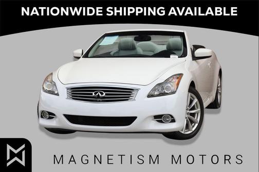 Moonlight White 2012 INFINITI G37 Base