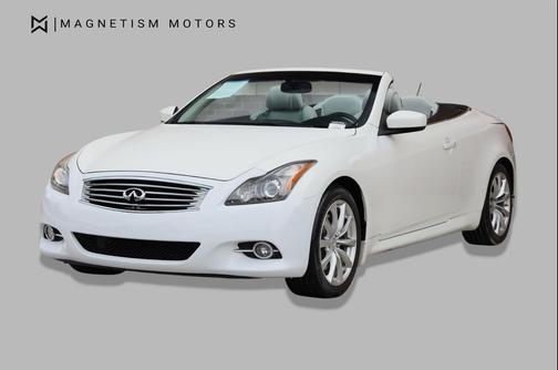Moonlight White 2012 INFINITI G37 Base