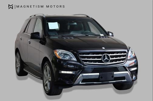 Obsidian Black Metallic 2013 Mercedes-Benz M-Class 4MATIC