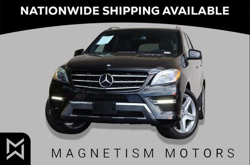 Obsidian Black Metallic 2013 Mercedes-Benz M-Class 4MATIC