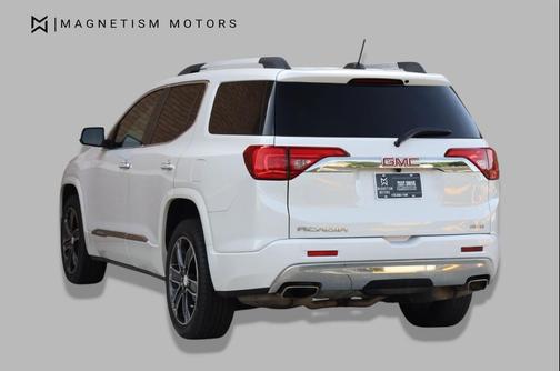 White Frost Tricoat 2017 GMC Acadia Denali