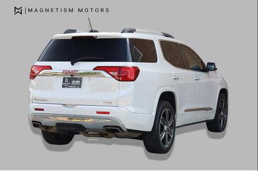 White Frost Tricoat 2017 GMC Acadia Denali